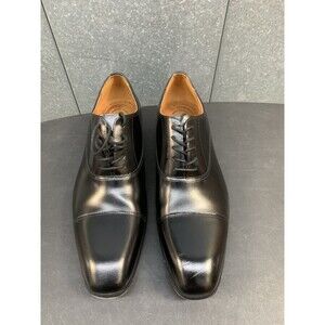 Florsheim Mens Black Leather Cap Toe Oxford Dress Shoes SZ 14D 11528-001